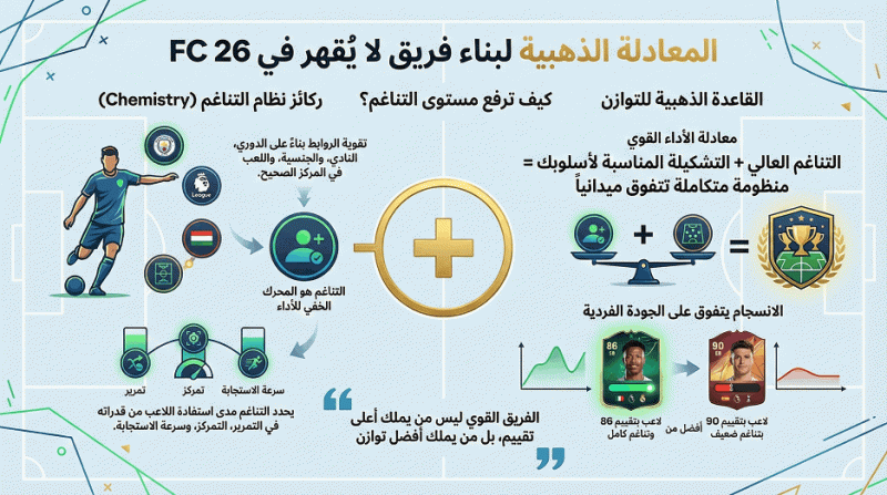 بناء تشكيلة فريق قوية من أجل تحديات SBC