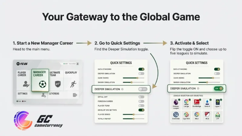 How to sim games FC 26 career mode?
