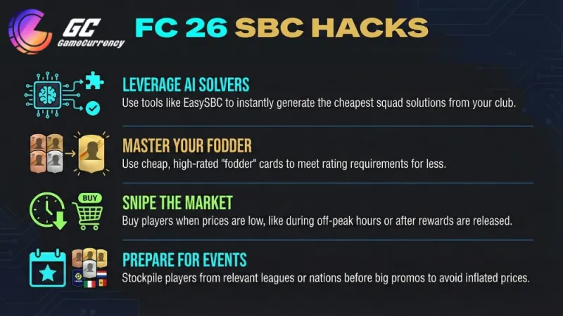 ea fc sbc cheap solution hack infographic