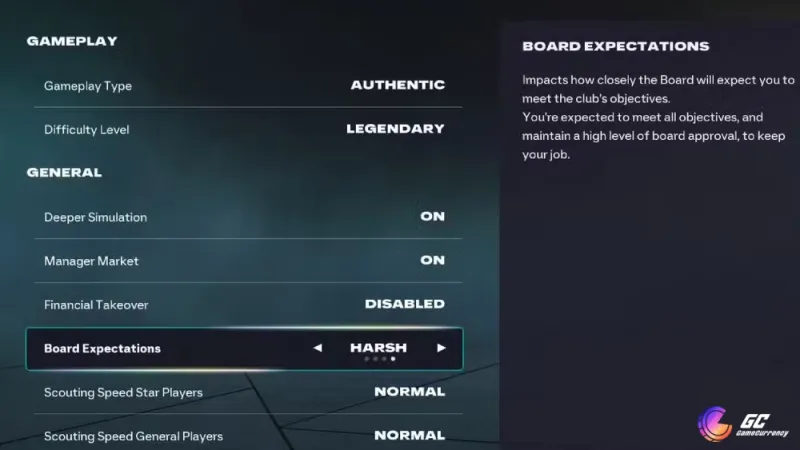 FC 26 difficulty settings