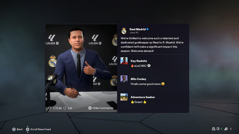 play career mode in FC 26