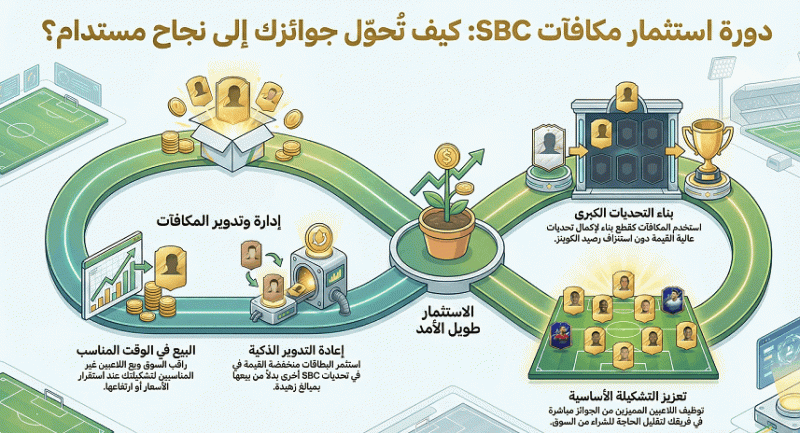 دورة استثمار مكافآت تحديات sbc