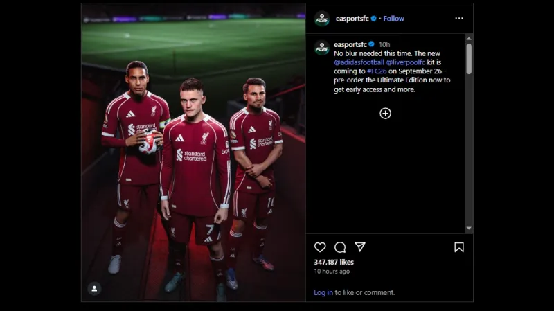 fc26 liverpool kits revealed