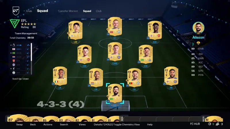 best starter team buy FC 26 coins
