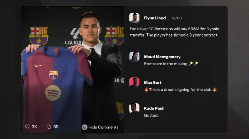 Football Club 25 Player Career