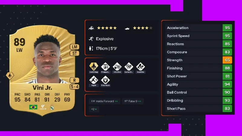 fc-26-highest-rated-player vinicius jr