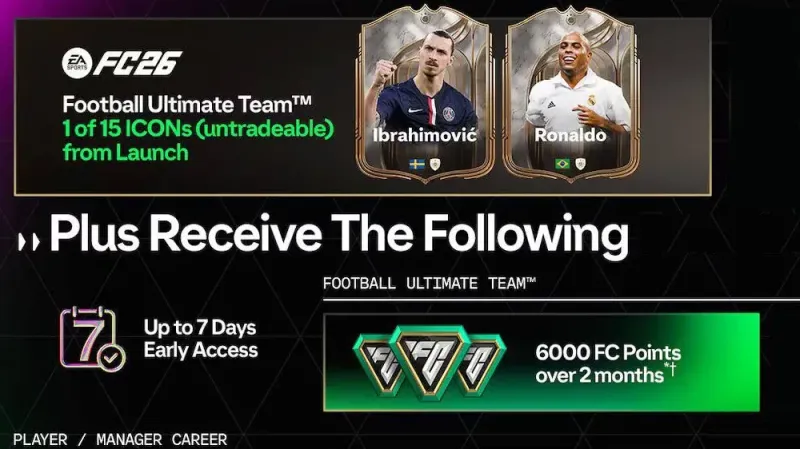 Ultimate FC 26 Icons Pre-Order reward