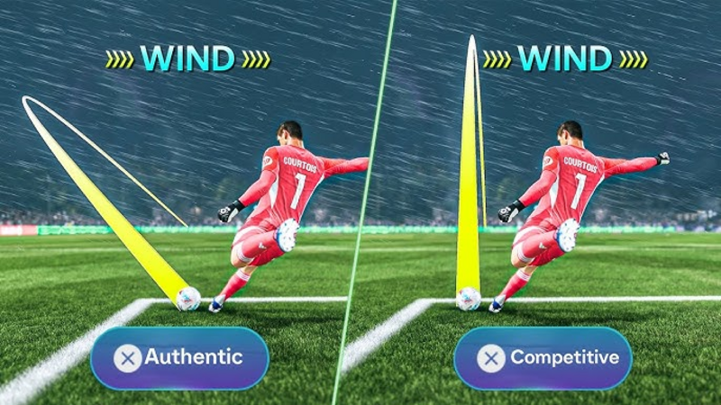 FC26 Authentic mode gameplay