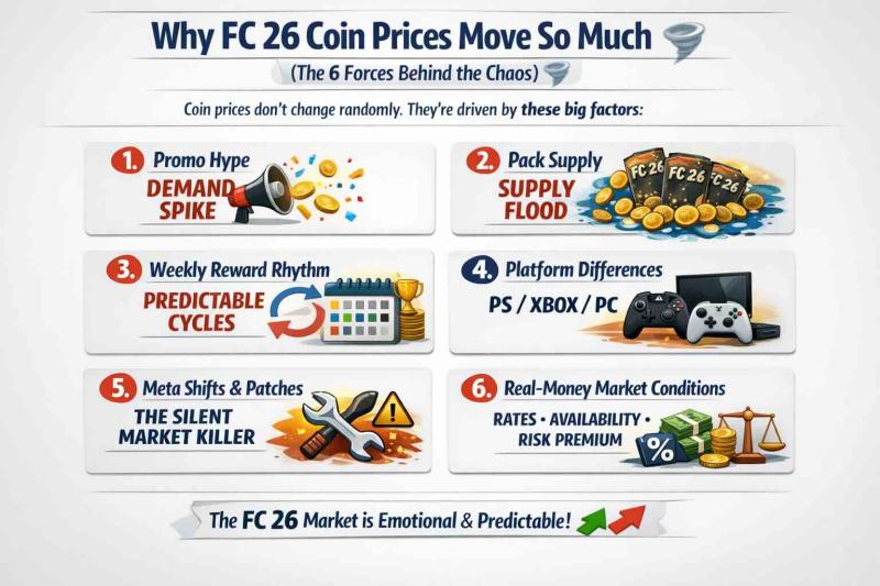 Why FC 26 Coin Prices Move So Much