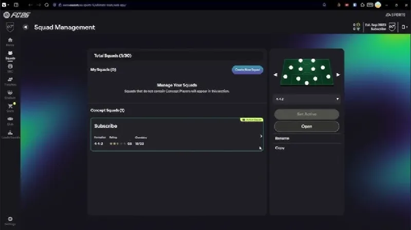 EA FC 26 Web App Guide