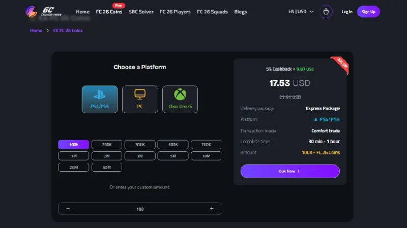 fc 26 coins gamecurrency buy