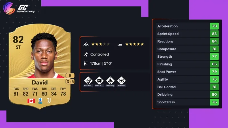 jonathan david fc 26 player striker