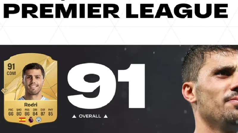 FC 25 player ratings  Top 10 Premier League