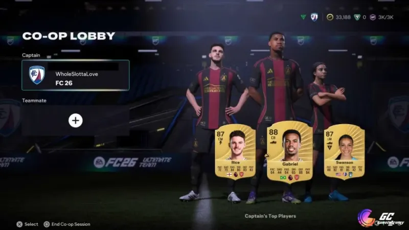 ea fc co op lobby online match