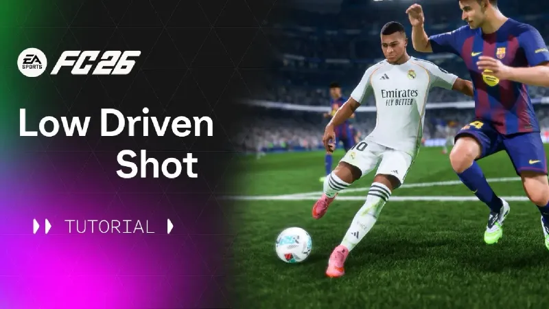 FC 26 low driven shot Tutorial