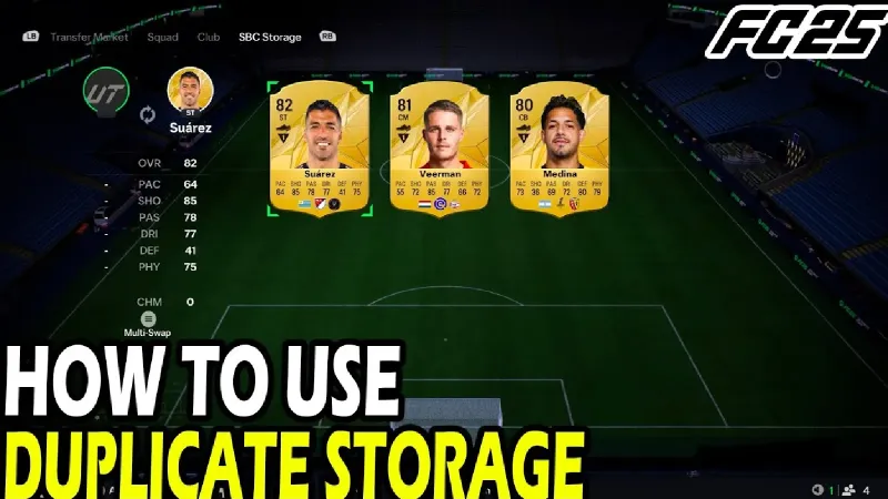 FC25 Duplicate Storage guide