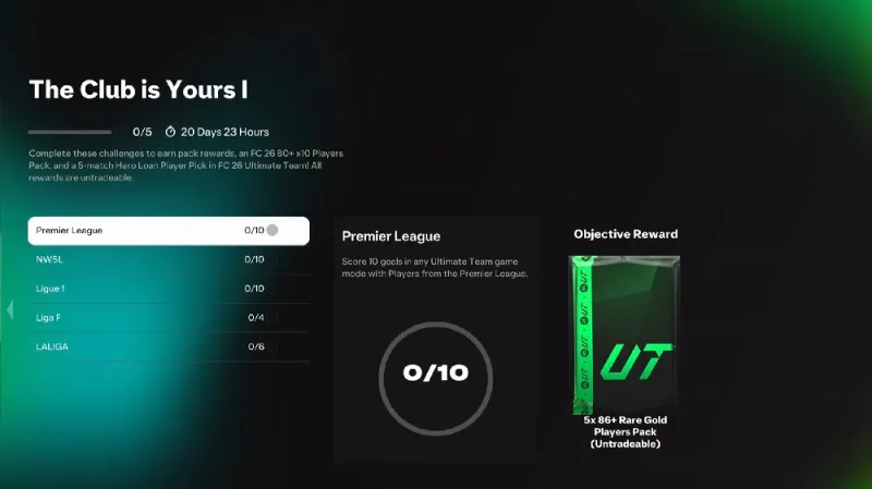 Earn FC 26 Packs in the FC 25 Pre-Season