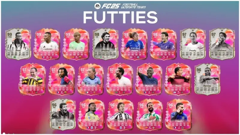 FC 25 Promo Calendar Futties
