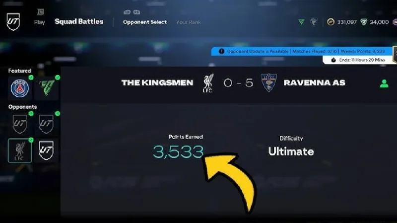 FC 26 Squad Battle points tips