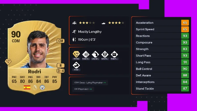 fc-26-highest-rated-player rodri 90