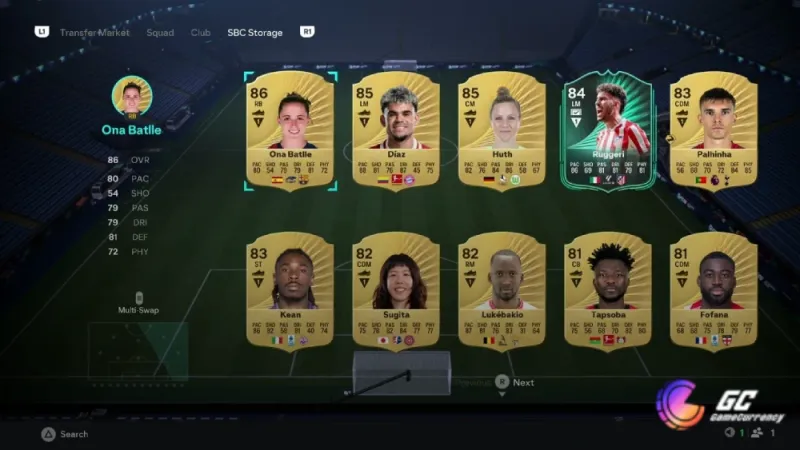 fc 26 auto sbc builder using sbc storage