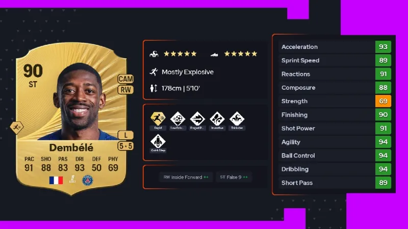 fc-26-highest-rated-player dembele 90