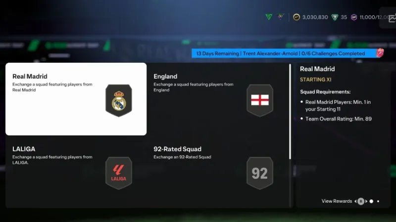 FC25 Trent Alexander-Arnold Futties SBC solutions