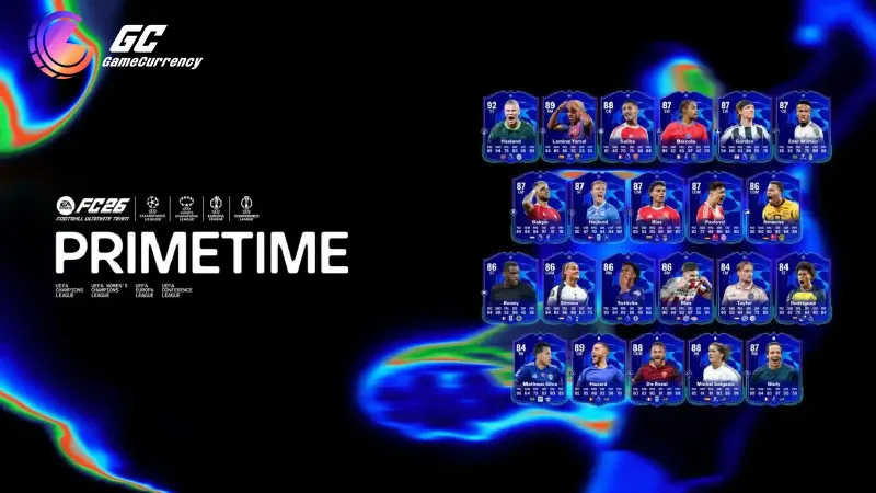 UCL Primetime fc 26 all cards