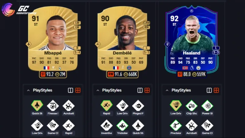 mbappe dembele haaland meta fc 26 players