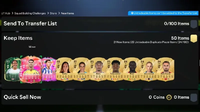 FC 25 Pack Odds
