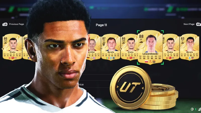 Buy Coins in FC 26 transfer market bellingham