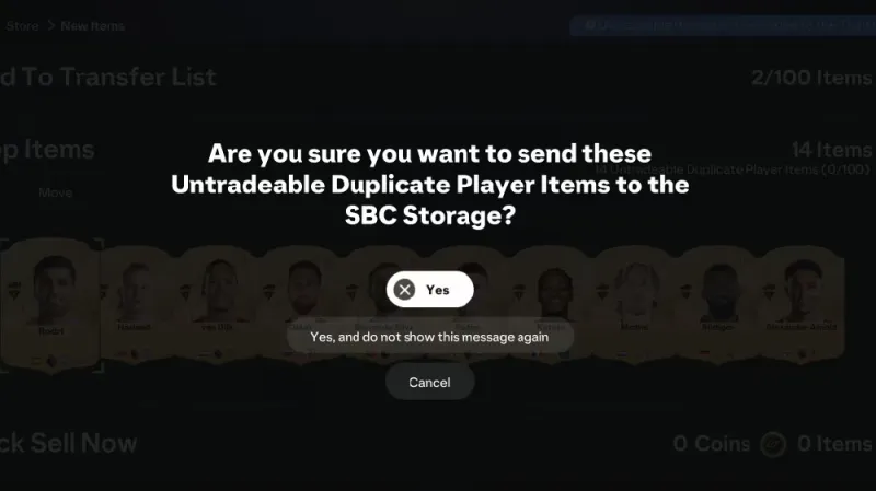 FC25 Duplicate Storage for sbc solutions