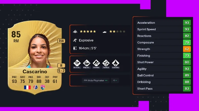 FC 26 Top 10 Players cascarino 5 skills