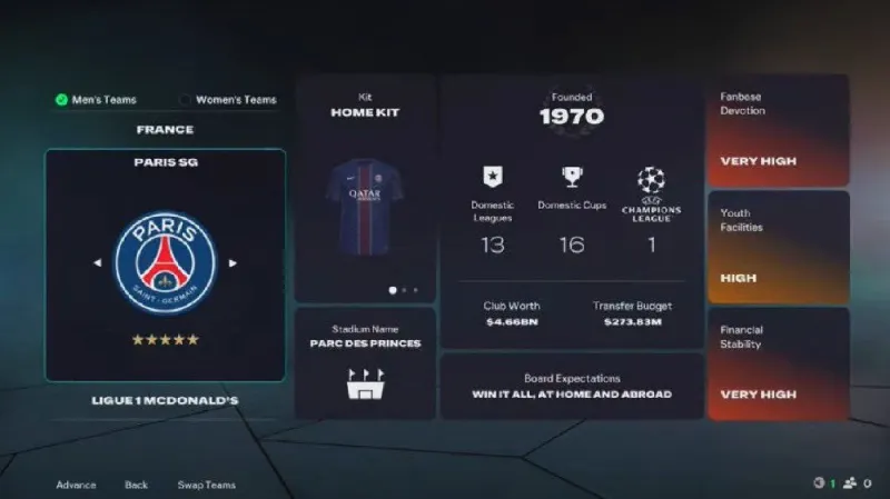 ea fc26 career mode deep dive menu