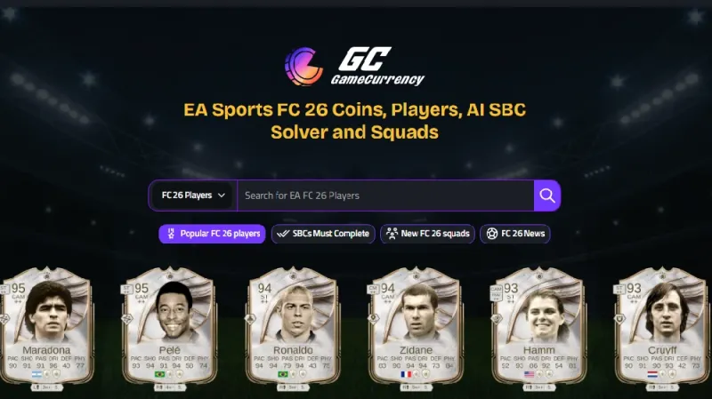 gamecurrency Best Place To Buy fc 26 Coins