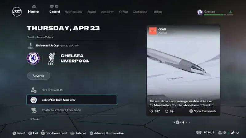fc 26 career mode coach signing