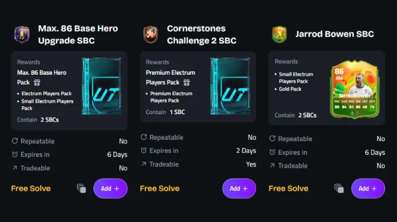 SBC solver bot ea fc 26