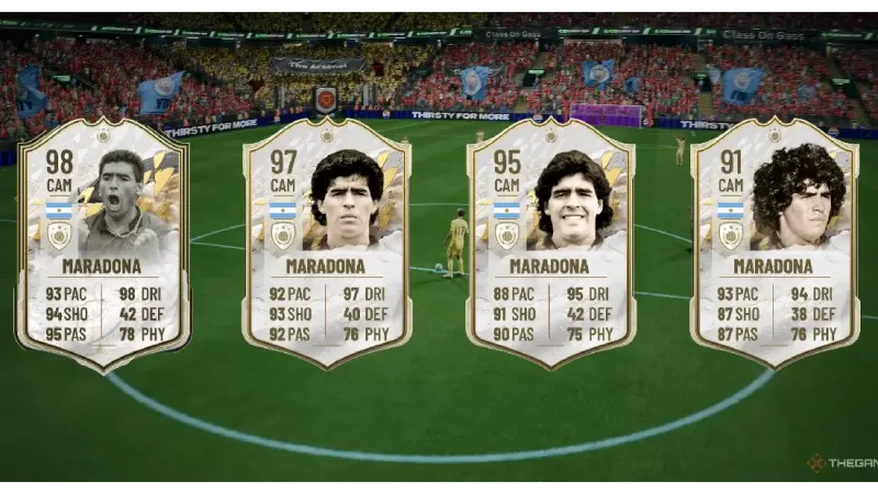 Maradona in FC 25 Grassroot Great